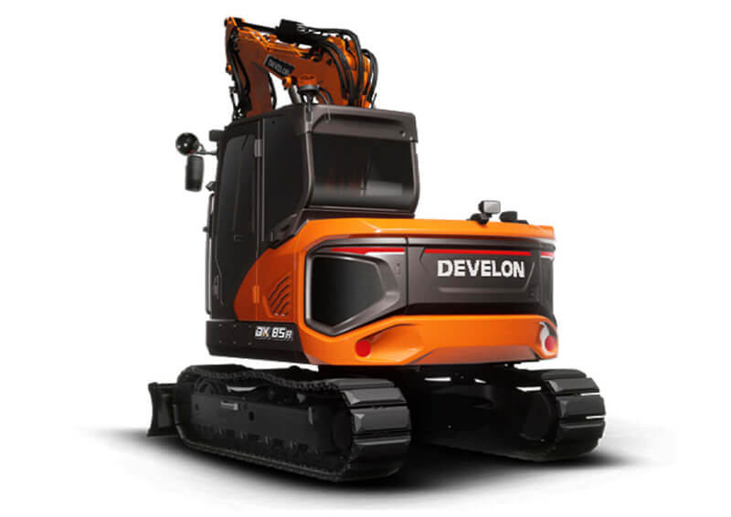 mini bager Develon DX85R